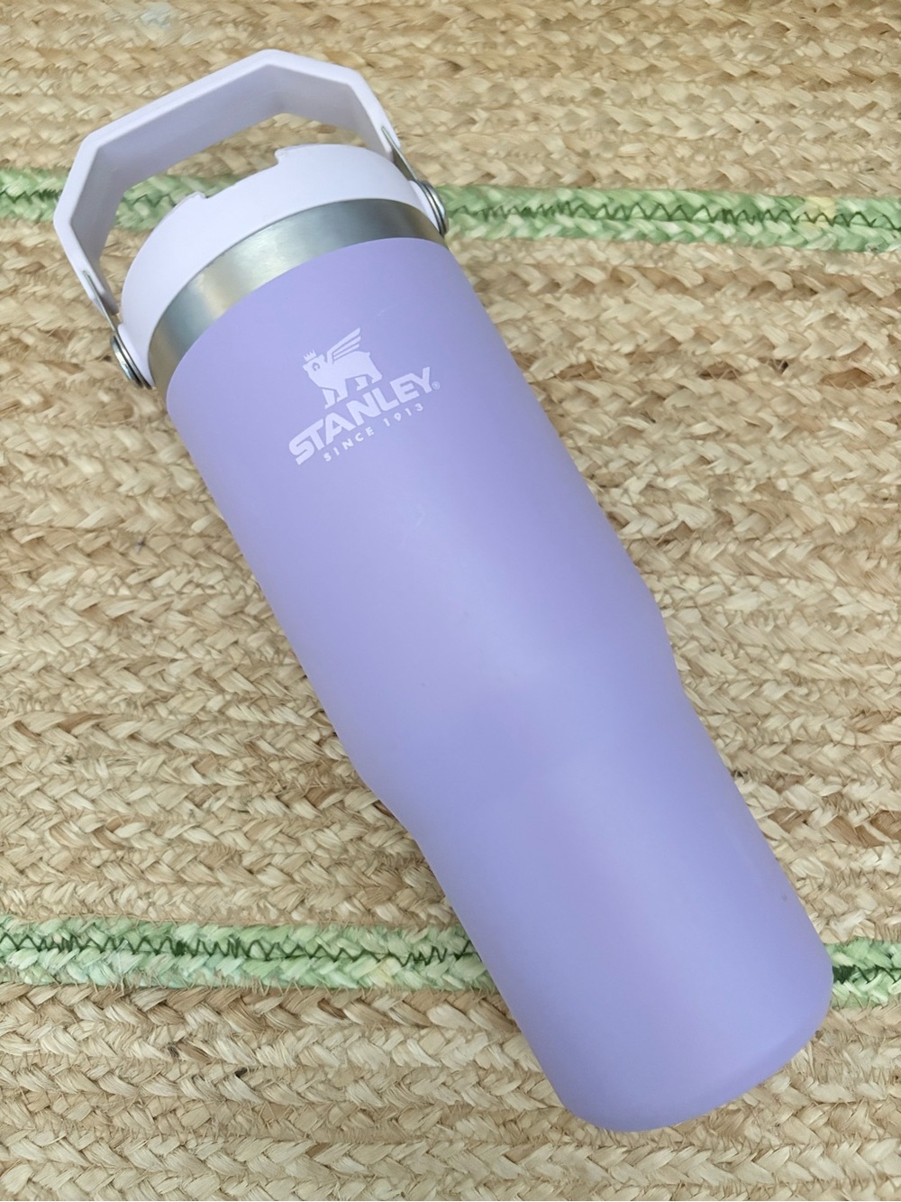 Stanley ICEFLOW FLIP STRAW TUMBLER In Soft Pastel Lilac Purple